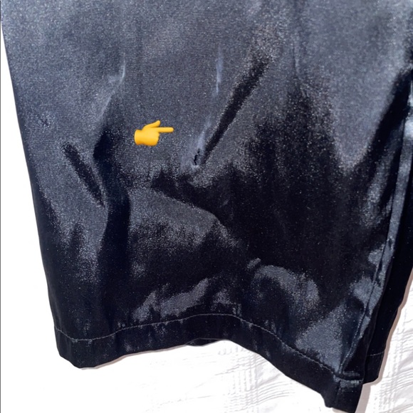 Vintage Black Satin Lounge Set, Size m/l - Picture 7 of 7